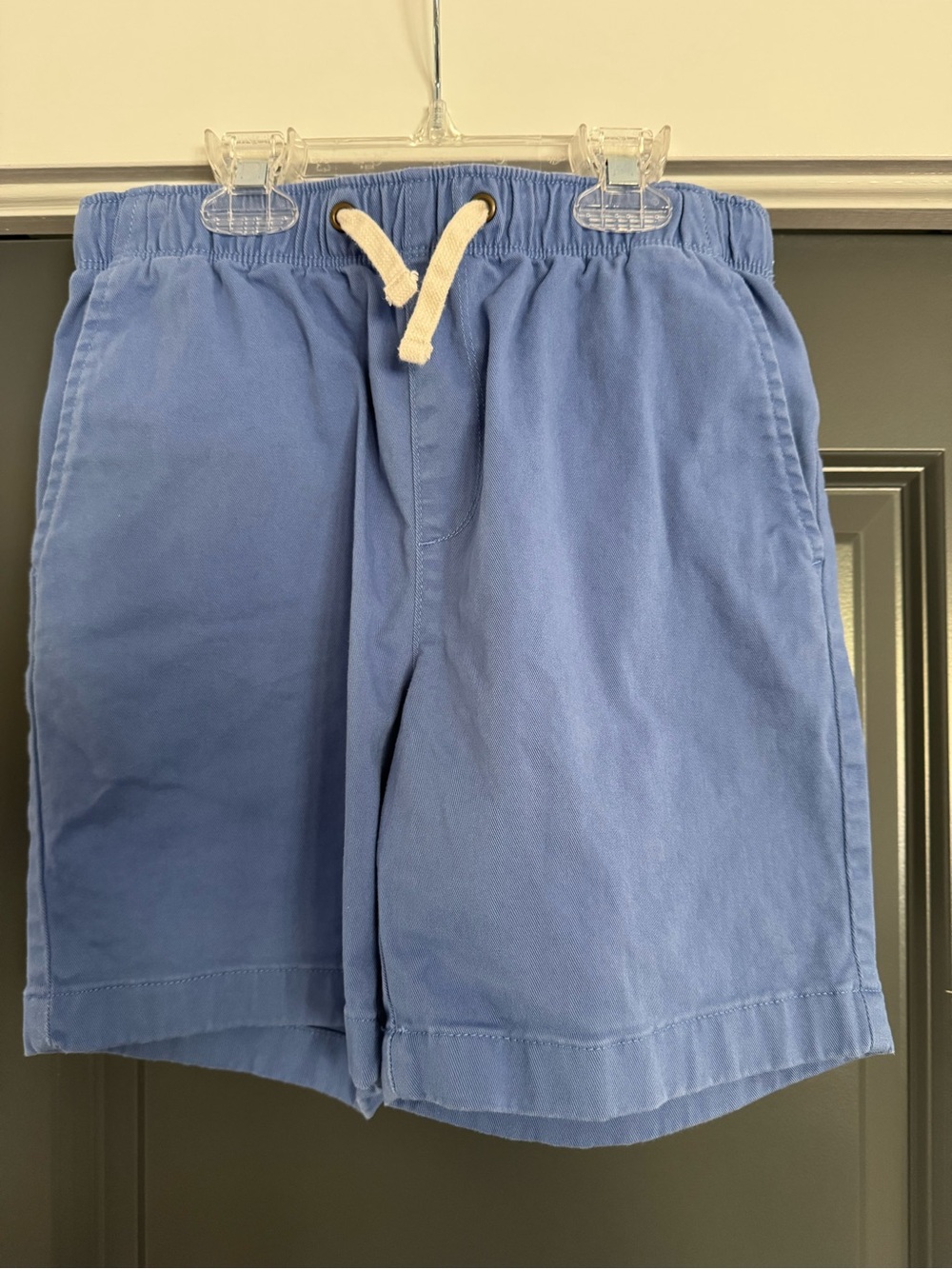 Crewcuts Light Blue Shorts with Cream Waistband